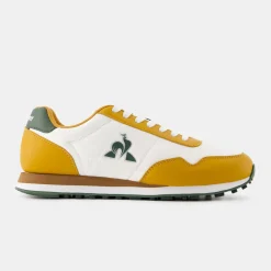 Cheap Le Coq Sportif ASTRA_2Chaussures jaune moutarde ASTRA_2 Unisexe Opticalwhite/incagold