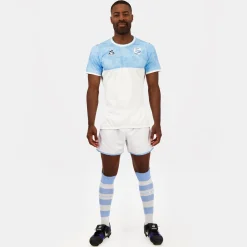 Shop Le Coq Sportif Aviron Bayonnais - tenue de matchMaillot pro Home officiel Aviron Bayonnais Flyblue/newopticalwhite