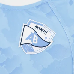 Shop Le Coq Sportif Aviron Bayonnais - tenue de matchMaillot pro Home officiel Aviron Bayonnais Flyblue/newopticalwhite