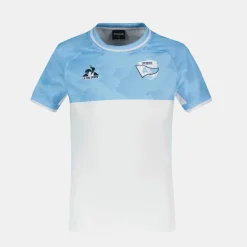 Shop Le Coq Sportif Aviron Bayonnais - tenue de matchT-shirt Enfant Flyblue/newopticalwhite