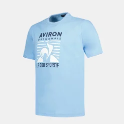 Outlet Le Coq Sportif Aviron BayonnaisT-shirt Enfant Flyblue