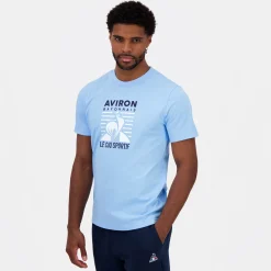 Fashion Le Coq Sportif Aviron BayonnaisT-shirt Homme Flyblue