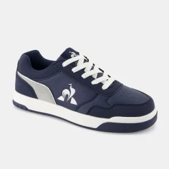 Discount Le Coq Sportif CHAUSSURES ADOChaussures bleues marine COURT BREAKER ado Moonlitocean/silver