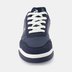Discount Le Coq Sportif CHAUSSURES ADOChaussures bleues marine COURT BREAKER ado Moonlitocean/silver