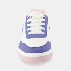 Best Sale Le Coq Sportif CHAUSSURES ADOChaussures roses COURT BREAKER ado Opticalwhite/purple