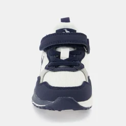 Best Sale Le Coq Sportif CHAUSSURES bébéChaussures à scratch R500_2 bébé Opticalwhite/moonlitocean