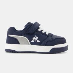 Fashion Le Coq Sportif CHAUSSURES BÉBÉChaussures bleues marine COURT BREAKER bébé Moonlitocean/silver