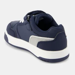 Fashion Le Coq Sportif CHAUSSURES BÉBÉChaussures bleues marine COURT BREAKER bébé Moonlitocean/silver