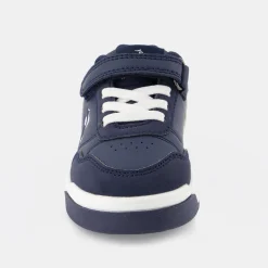 Fashion Le Coq Sportif CHAUSSURES BÉBÉChaussures bleues marine COURT BREAKER bébé Moonlitocean/silver