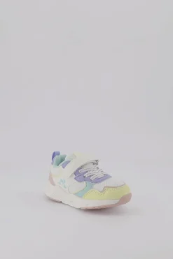Fashion Le Coq Sportif CHAUSSURES bébéChaussures multicolores à scratch RUNNER bébé Opticalwhite/pink