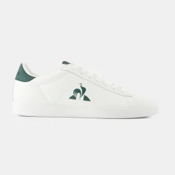 Store Le Coq Sportif Chaussures COURTSET_2 Homme Opticalwhite/trekkinggreen