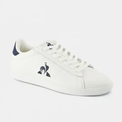 Shop Le Coq Sportif Chaussures COURTSET_2 Homme Opticalwhite/dressblue