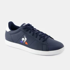 New Le Coq Sportif Chaussures COURTSET_2 Homme Dressblue/opticalwhite