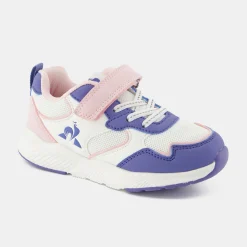 Best Le Coq Sportif CHAUSSURES ENFANTChaussures roses et violettes RUNNER enfant Opticalwhite/purple