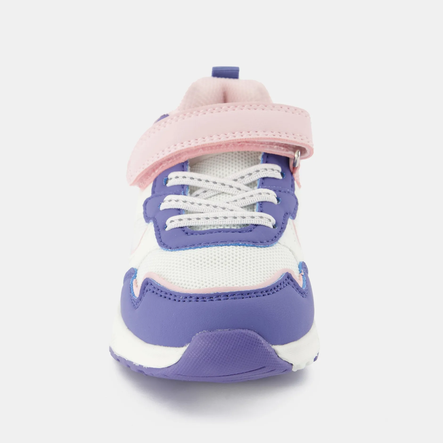 Best Le Coq Sportif CHAUSSURES ENFANTChaussures roses et violettes RUNNER enfant Opticalwhite/purple