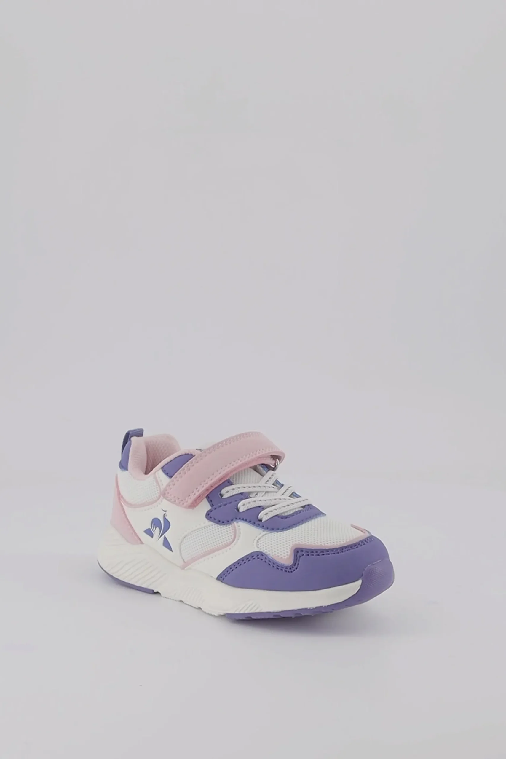 Best Le Coq Sportif CHAUSSURES ENFANTChaussures roses et violettes RUNNER enfant Opticalwhite/purple