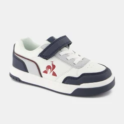 Clearance Le Coq Sportif CHAUSSURES ENFANTChaussures COURT BREAKER enfant Opticalwhite/darkslate