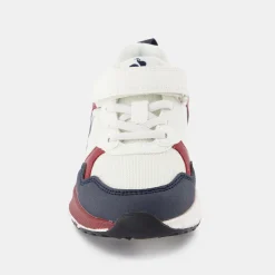 Cheap Le Coq Sportif CHAUSSURES ENFANTChaussures à scratch rouges et bleues R500_2 Enfant Opticalwhite/n.droplet