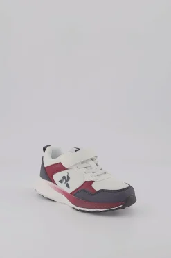 Cheap Le Coq Sportif CHAUSSURES ENFANTChaussures à scratch rouges et bleues R500_2 Enfant Opticalwhite/n.droplet