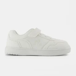 Outlet Le Coq Sportif CHAUSSURES ENFANTChaussures à scratch blanches COURT BREAKER enfant Opticalwhite:
