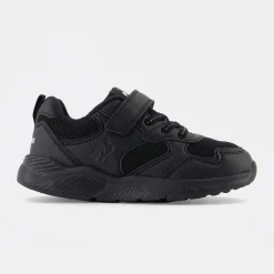 Online Le Coq Sportif CHAUSSURES ENFANTChaussures à scratch noires RUNNER enfant Tripleblack