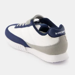 Store Le Coq Sportif CHAUSSURES ENFANTChaussures à scratch VELOCE I enfant Opticalwhite/moonlitocean