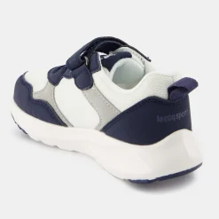 Online Le Coq Sportif CHAUSSURES ENFANTChaussures à scratch bleues marine R500_2 enfant Opticalwhite/moonlitocean