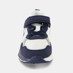 Online Le Coq Sportif CHAUSSURES ENFANTChaussures à scratch bleues marine R500_2 enfant Opticalwhite/moonlitocean