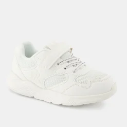 Best Le Coq Sportif CHAUSSURES ENFANTChaussures à scratch blanches RUNNER enfant