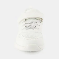 Best Le Coq Sportif CHAUSSURES ENFANTChaussures à scratch blanches RUNNER enfant