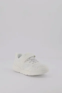 Best Le Coq Sportif CHAUSSURES ENFANTChaussures à scratch blanches RUNNER enfant