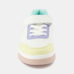 Shop Le Coq Sportif CHAUSSURES ENFANTChaussures multicolores COURT BREAKER enfant Opticalwhite/pink