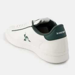 New Le Coq Sportif Chaussures LCS COURT CLEAN Homme Opticalwhite/trekkinggreen