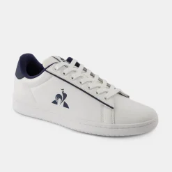 Sale Le Coq Sportif Chaussures LCS COURT CLEAN Homme Opticalwhite/dressblue