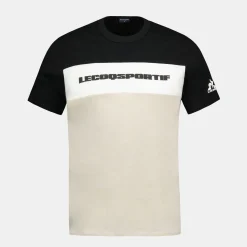 Best Le Coq Sportif ContemporainT-shirt Homme Black/peyote