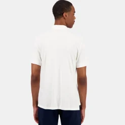 Clearance Le Coq Sportif Coq d'orChemise manches courtes Homme Marshmallow