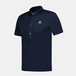Online Le Coq Sportif Coq d'orChemise manches courtes Homme Darkvelvet