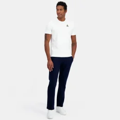 Store Le Coq Sportif Coq d'orT-shirt Homme en interlock 240g coton Marshmallow