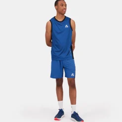 Clearance Le Coq Sportif Débardeur Homme Bleuperf