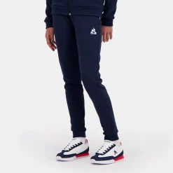 Shop Le Coq Sportif EssentielsPantalon Slim bleu marine Enfant Dressblues