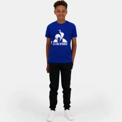Outlet Le Coq Sportif EssentielsPantalon Slim noir Enfant Black