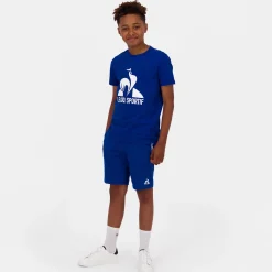 Best Le Coq Sportif EssentielsShort Enfant Bleuelectro