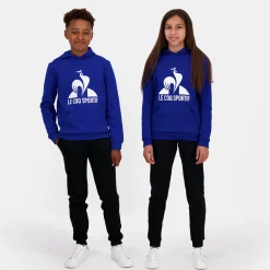 Hot Le Coq Sportif EssentielsSweat à capuche Enfant Bleuelectro