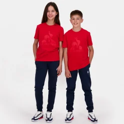 Store Le Coq Sportif EssentielsT-shirt Enfant Purrouge