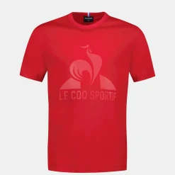 Store Le Coq Sportif EssentielsT-shirt Enfant Purrouge