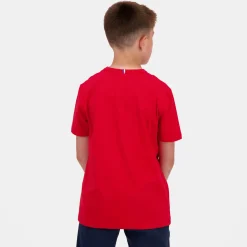 Store Le Coq Sportif EssentielsT-shirt Enfant Purrouge