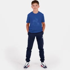 Fashion Le Coq Sportif EssentielsT-shirt Enfant Bleuperf