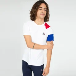 Flash Sale Le Coq Sportif EssentielsT-shirt Unisexe N.o.w/b.electro/rougeelectro