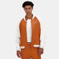 Sale Le Coq Sportif HéritageBomber Homme Apricotorange/marshmallow
