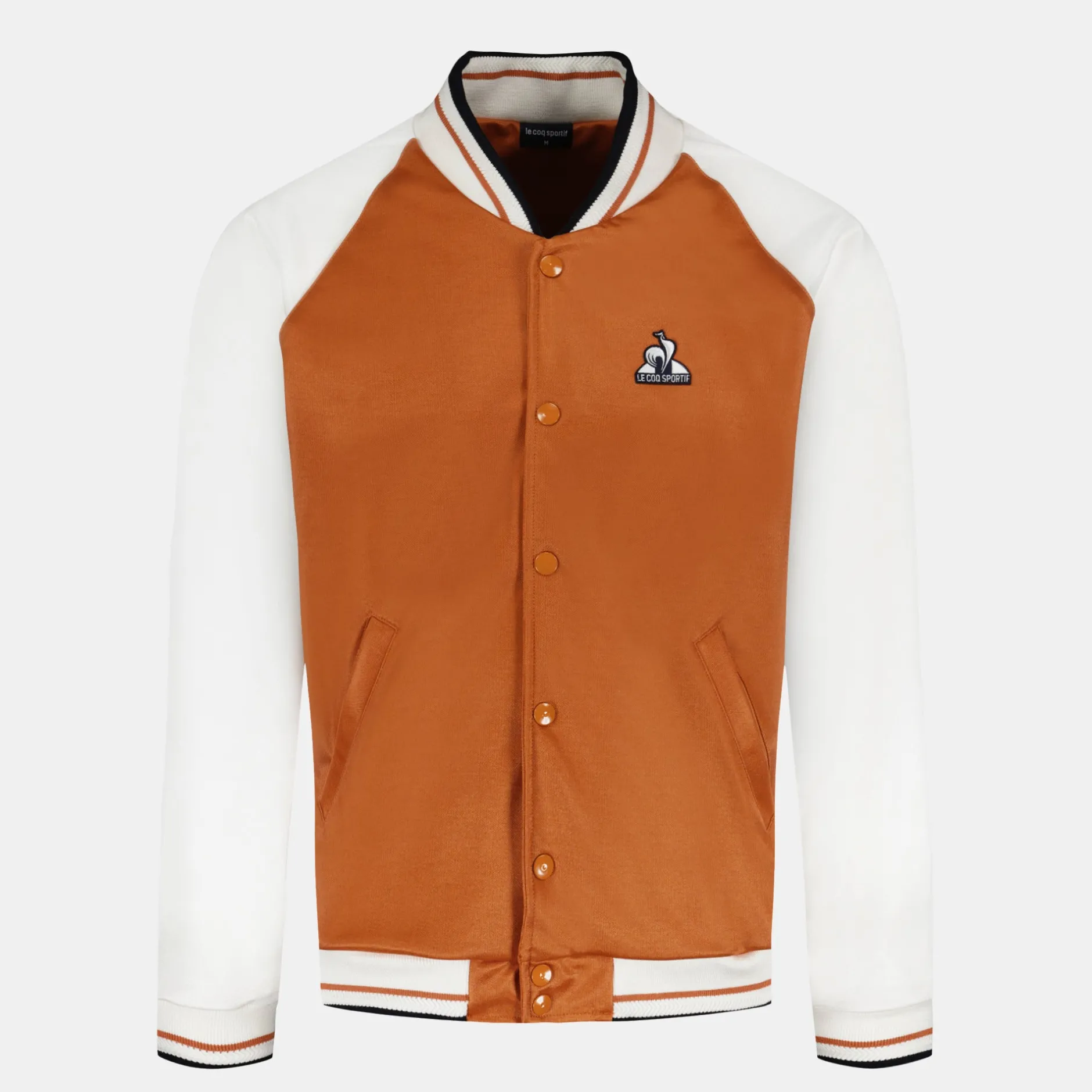Sale Le Coq Sportif HéritageBomber Homme Apricotorange/marshmallow